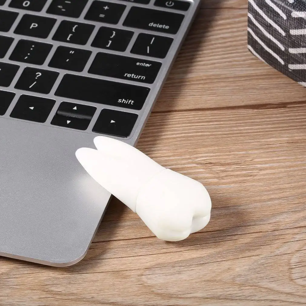 Custom Tooth Shaped Pen Drive Dental Doctor Usb Flash Drive For Dentist