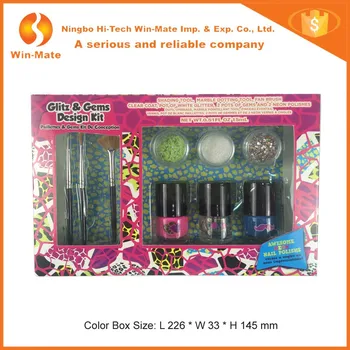 Professional Awesome Neon Nail Polish Glitz Gems Design Kit Professional Awesome Neon Nail Polish Glitz Gems Design Kit