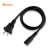 AC power cord cable with 2 pin power plug Heavy Duty Multi Plug Extension Cord Ac Power Cable