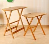 Living room wooden foldable dining study table