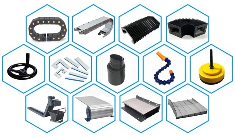 Пластиковые гибкие кабель-каналы для машина CNC 