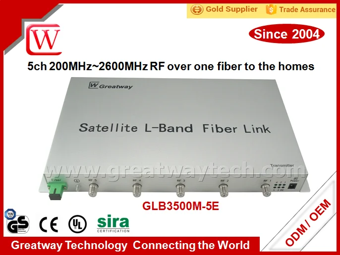Factory Wholesale Ftth Catv Lband Fiber Transmitter Satellite Lnb