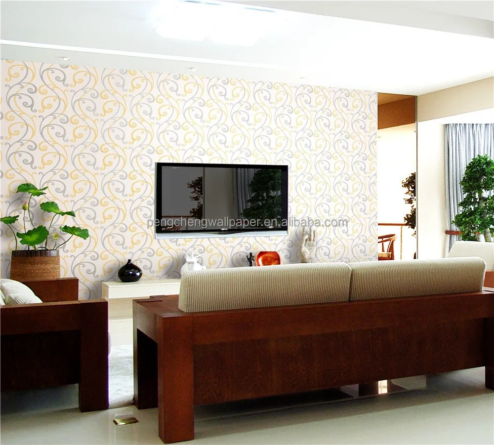 Wanddecoratie behang/slaapkamer decoratie wallpaper/glanzende ... Wallpaper voor slaapkamers