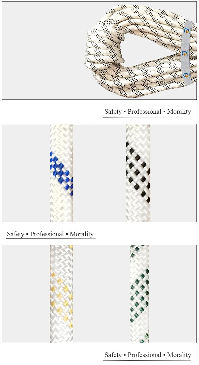 10.5 Mm Safety Climbing Static Ropes With Ce Uiaa Certificate Buy