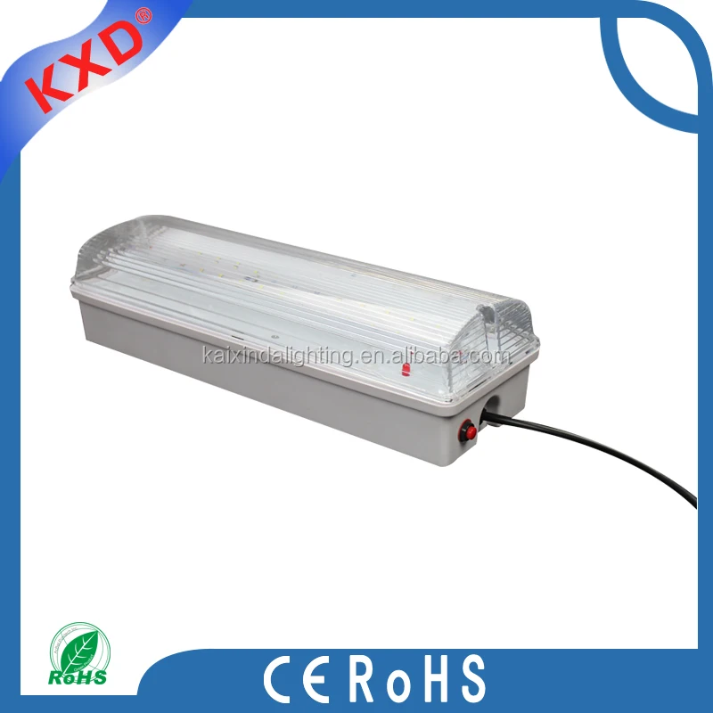 5x Indoor LED Non Bulkhead Maintained Emergency Waterproof Fire Exit Mount Light