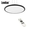 CCT suspending changeable dimmable ceiling hanging or surface mounted round 36W LED panel light
