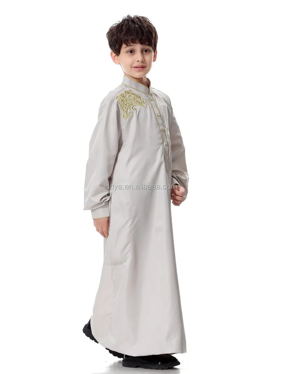 wholesale muslim new style kids abaya islamic clothing children