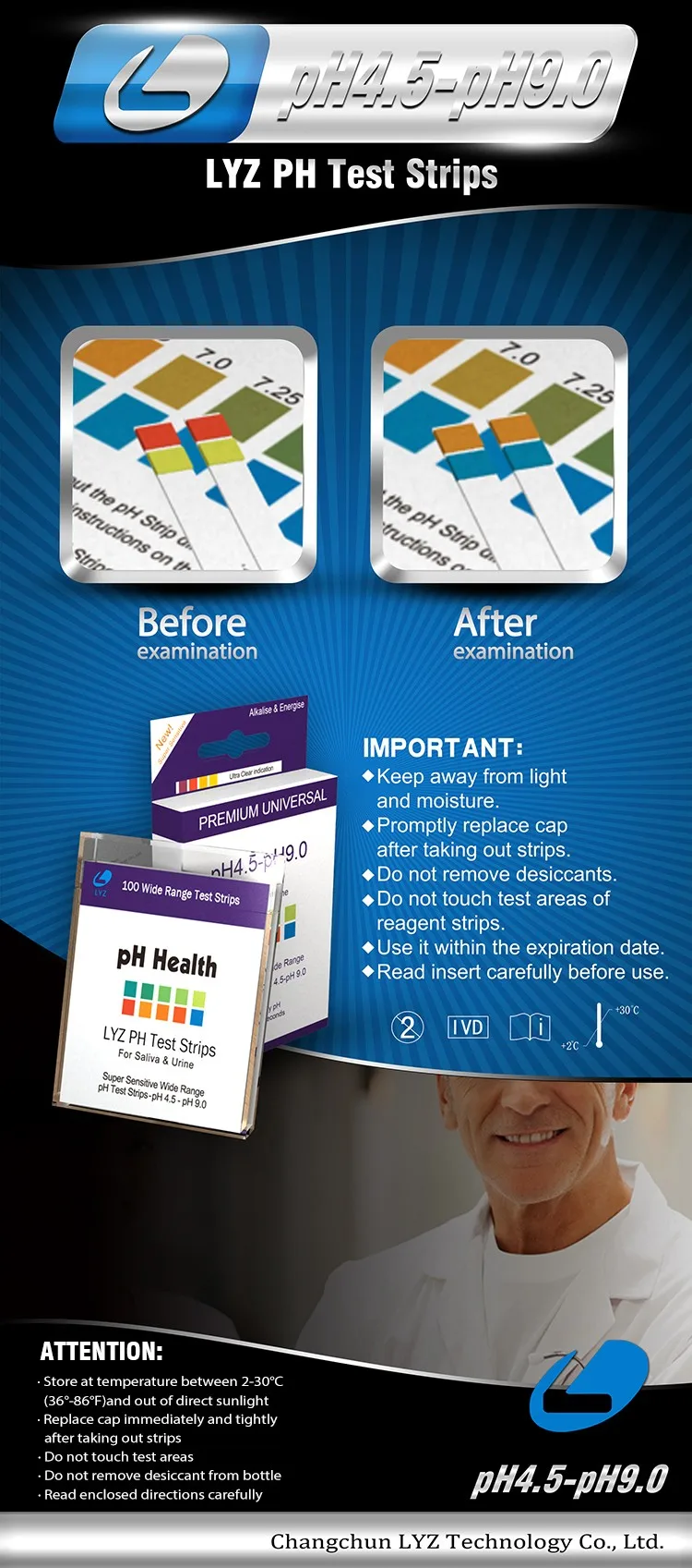 Ph 4.59.0 Test Strips Urine & Saliva Gastric Ph Test Strips Buy Ph