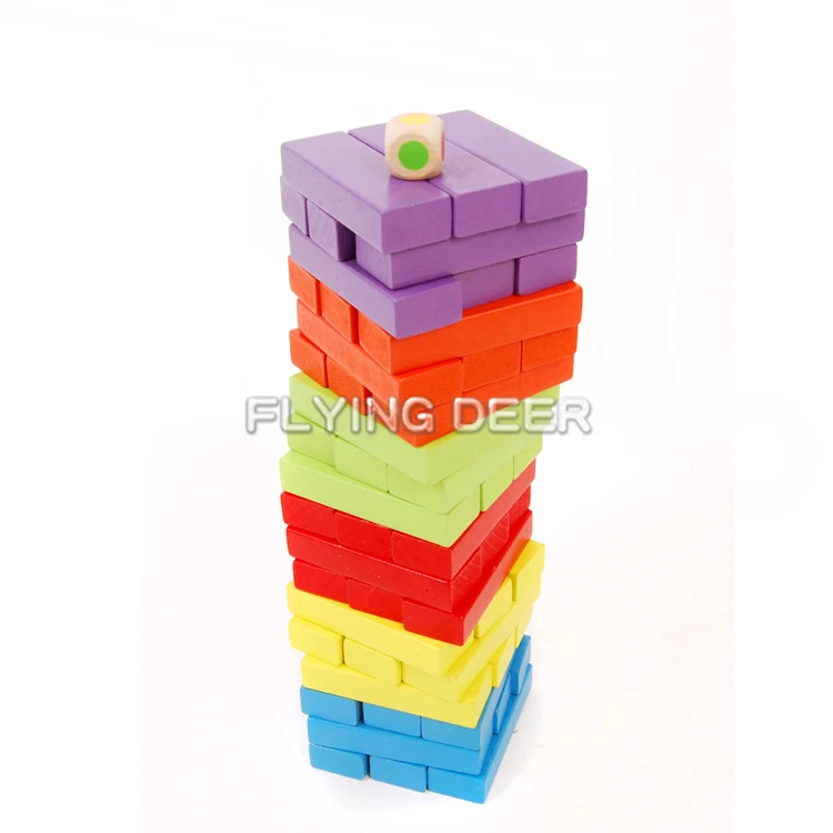tumbling tower blocks