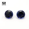 Factory price round 7.0mm 34# corundum synthetic blue ruby stone
