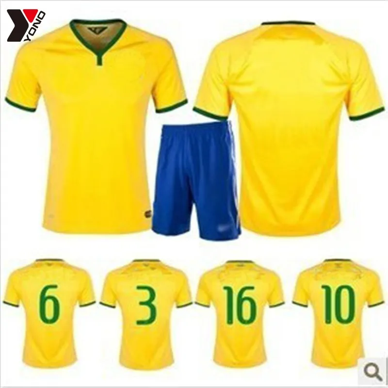 Brazil World Cup Generic Soccer Jersey In Stock Buy Soccer Jersey
