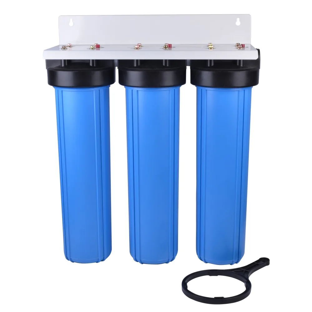 3 Stage Big Blue Filter Water Machine With Pp Gac Cto Buy Filter