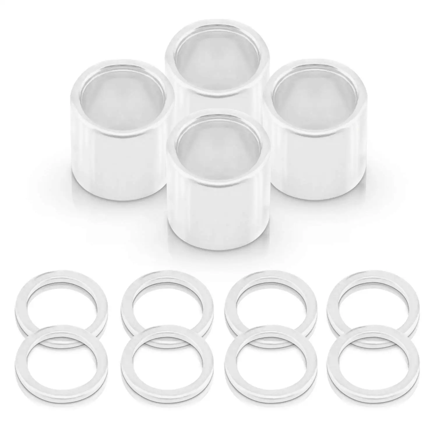 SM SunniMix Skateboard Accessories Speed Washer /& Bearing Spacers Set Longboard Parts