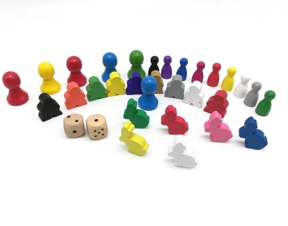Board Game Pawns And Dice Stock Image. Image Of Luck - 148020763