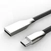 2017 cuteSuper Speed Usb Cable for iPhone 7 6S Plus Zinc Alloy Sync Micro Charging Type C for Android Samsung S7 S8 Adapter Cord