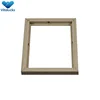 Wholesale price factory picture frame wood with glass