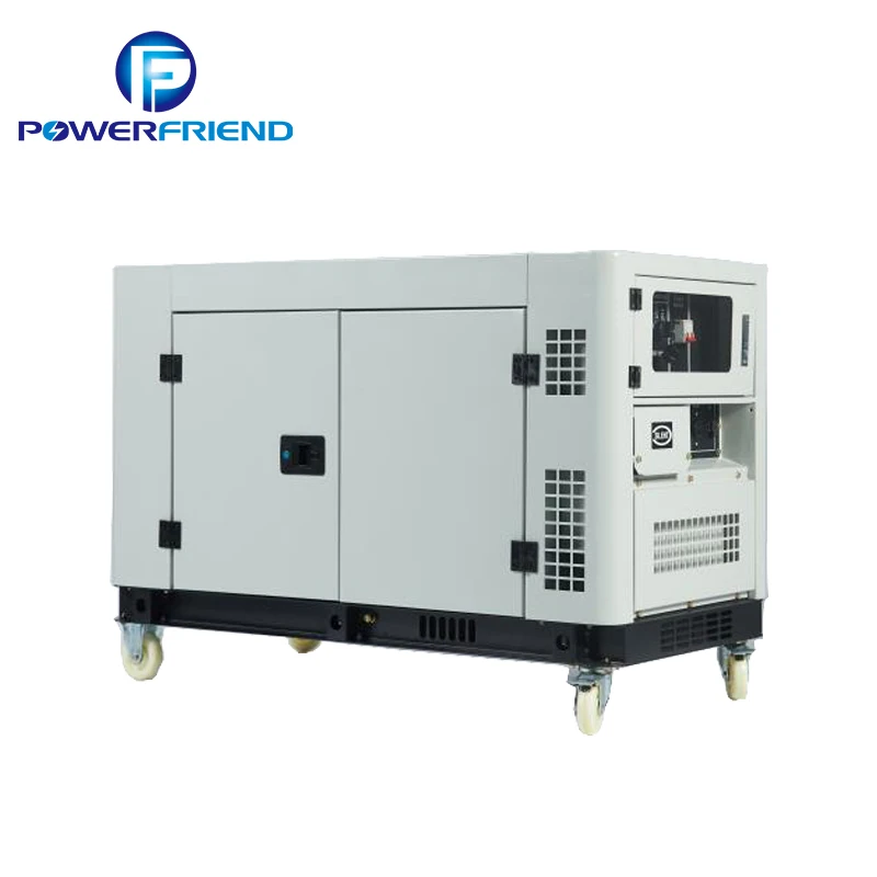 Super Silent Single Phase 10 Kw 10 Kva Diesel Generator Portable 2v88
