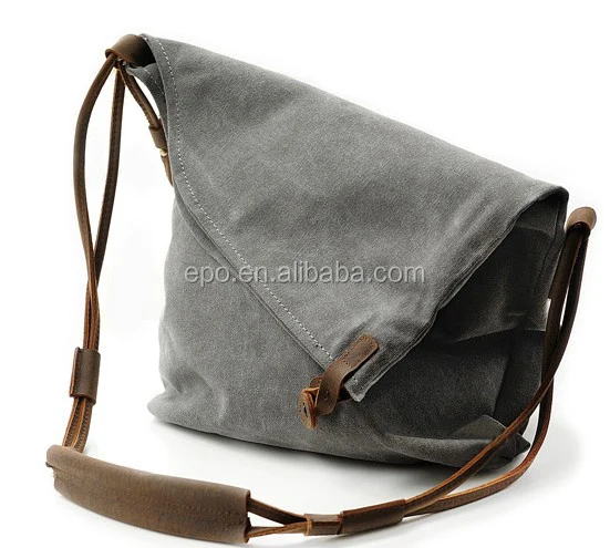 men's canvas sling bag