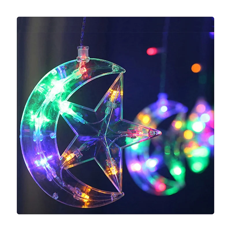 Weatherproof String Cheap Decorative Hanging Outdoor Wire Led ramadan  Light Christmas Tree