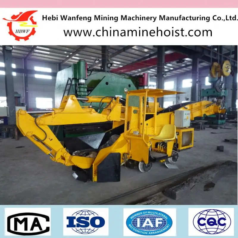 Hydraulic Mucking Machine Mini Mucking Rock Loader Tunnel