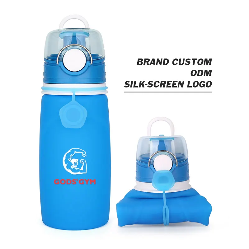 collapsible Silicone water bottles