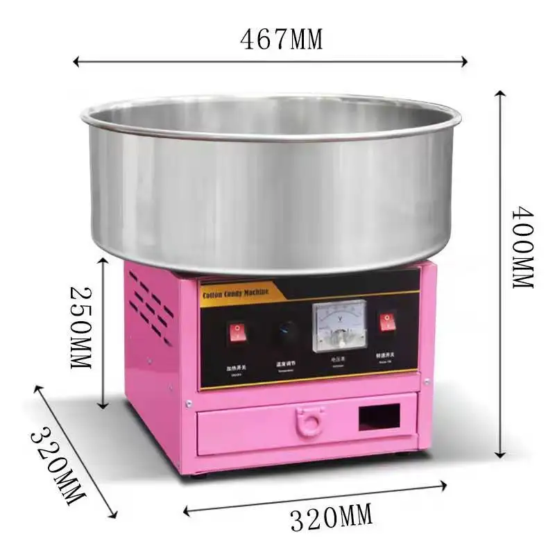 Pink Electric Sugar Cotton Candy Machine Products from Guangzhou Zhong