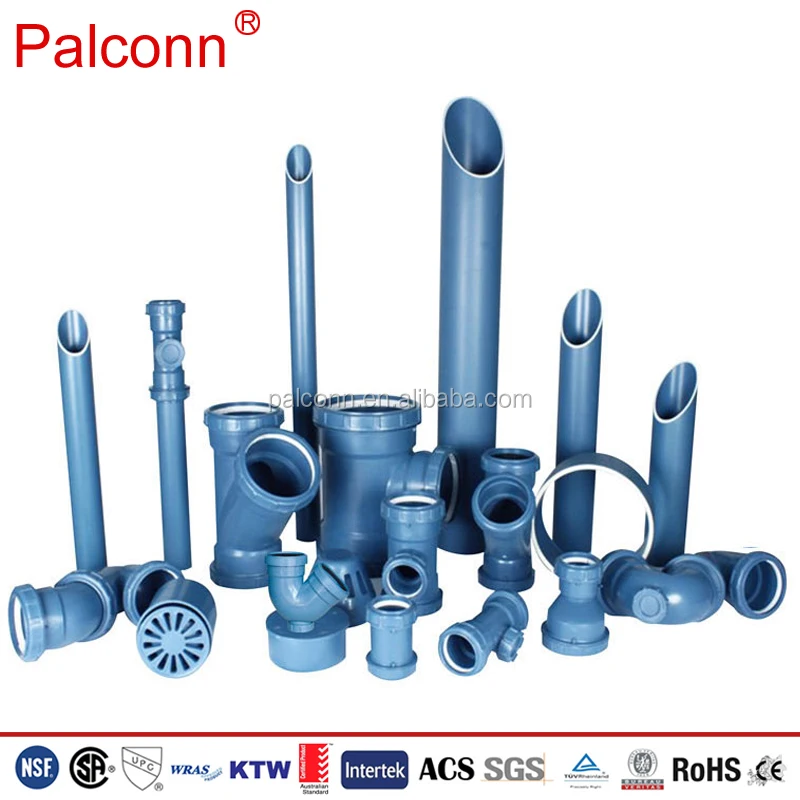 Silent Waste Water Pipe And Fitting Pp Upvc Pipes And Fittings For