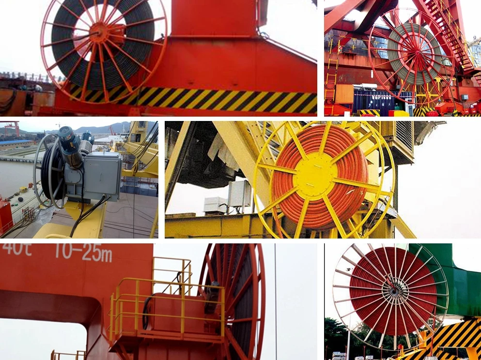 Electric Gantry Crane Power Cable Reel Drum Manufacturers Buy