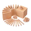 Kindergarten materiales montessori toys counting Base ten block with high quality
