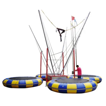 Modern Trampoline Bungee Jumping Rides With Trailer For Sale Buy Amusement Rides With Trailer Bungee Jumping Trampoline Product On Alibaba Com