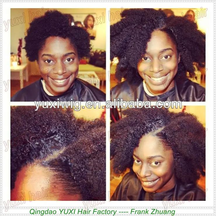 Most Soft Real Virgin Tight Afro Kinky 4c Curly Human Hair Weave
