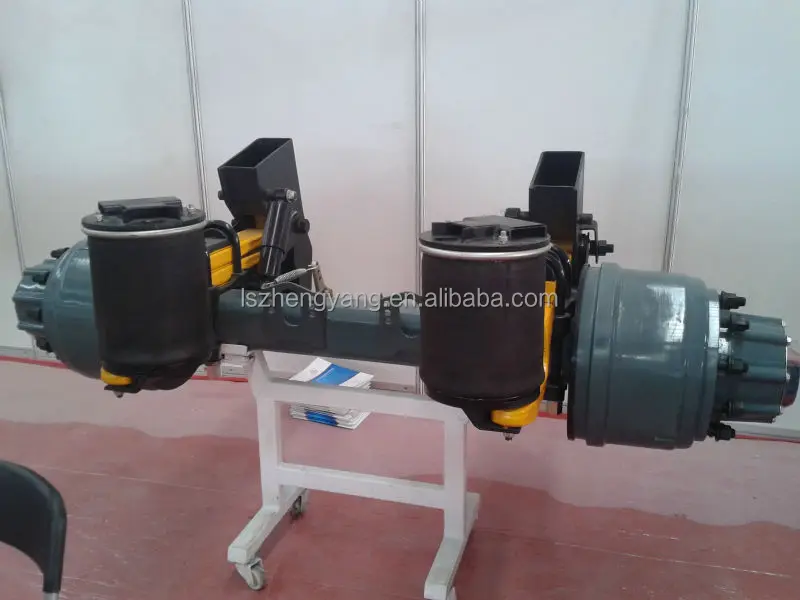 Car Carrier Semi Trailer Lift Air Bag Suspension System Overslung Air