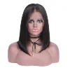 China manufacturer wholesale Fannie silky straight 100% virgin brazilian human hair bob wig