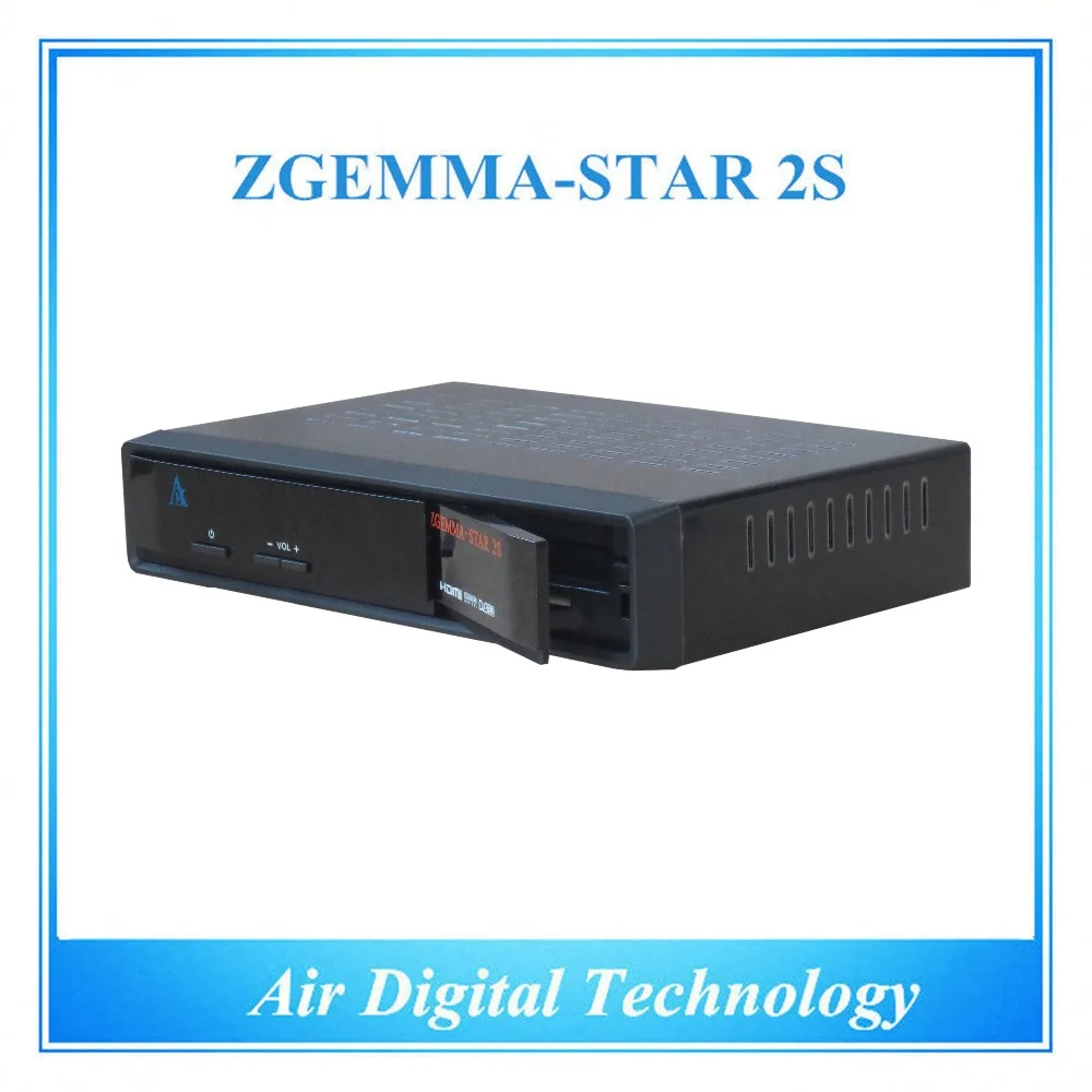Uk Five Star Satellite Receiver Set Top Box Zgemmastar 2s Twin Tuenr