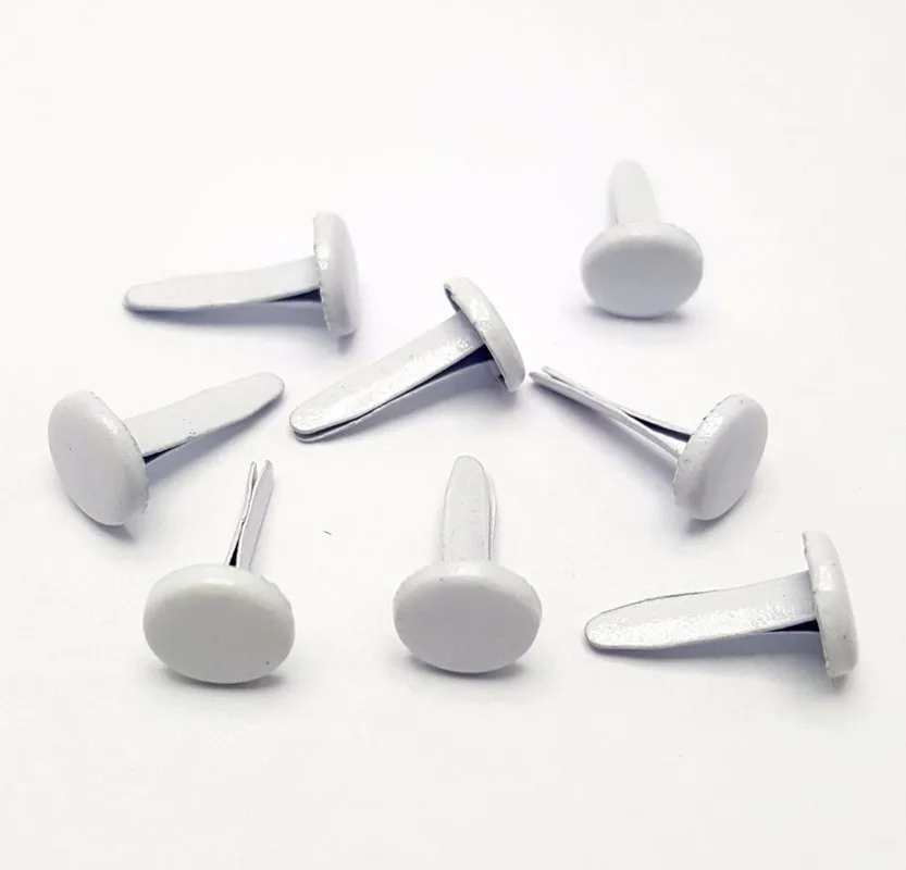 4.5x8mm Paper Fastener Wedding Favor Supplies Metal Scrapbook Mini