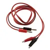 Alligator Test Lead Clip To Banana Plug Probe Cable for Multimeters