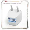 AC POWE PLUG Universal Travel Current Power Adapter To European Plug make it possible for converter used wall outlet in European