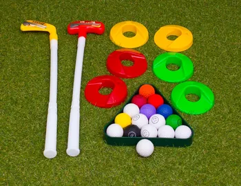 plastic mini golf set