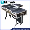 Portable dj controller flight case with table