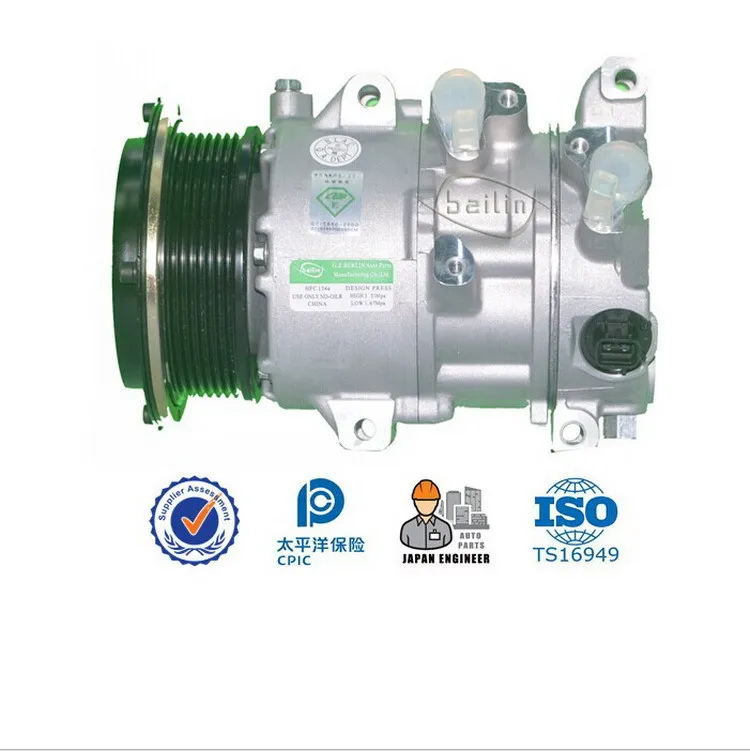 Denso Type 6seu16c Auto Air Conditioner Compressor For Toyota Camry