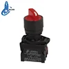 3 position push button switch with LED indicator light XDL21-EK3465