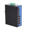 1000Base-TX 8 Port Industrial Ethernet Switch with 2 RJ45 uplink