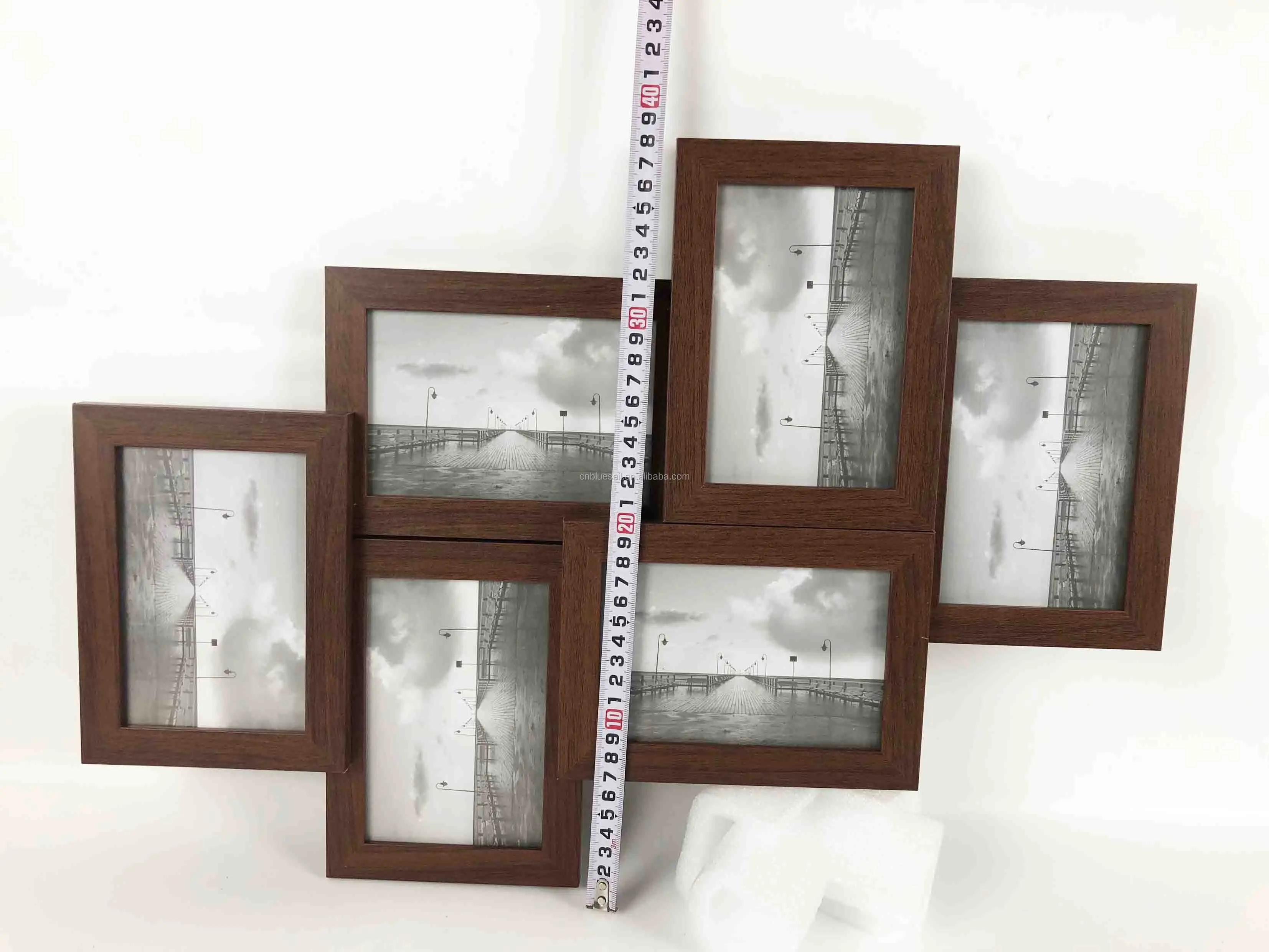 6pcs 4x6" Collage Photo Frame,Mdf Picture Frame,Handmade Collage Frame