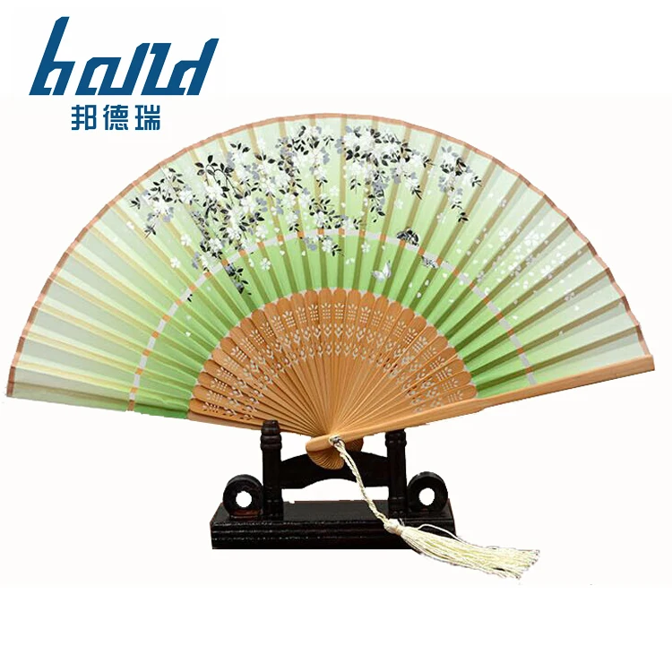 personalized silk hand fans