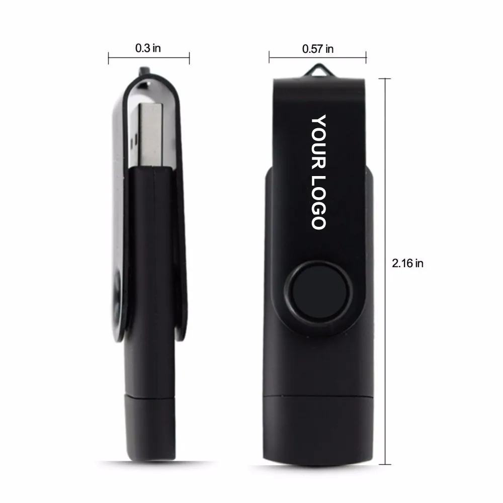 Wholesale 1tb 2tb 4gb OTG USB Flash Disk Swivel OTG USB Disk - ANKUX.COM