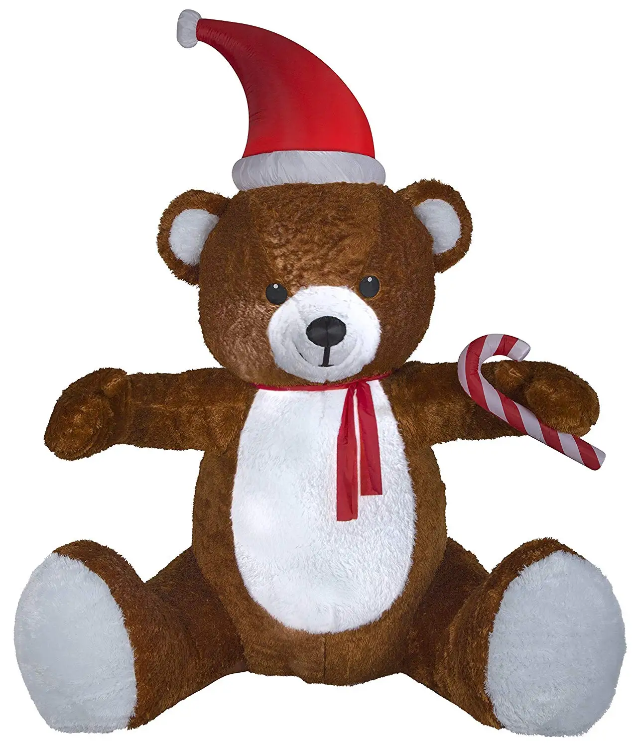 teddy bear christmas inflatable