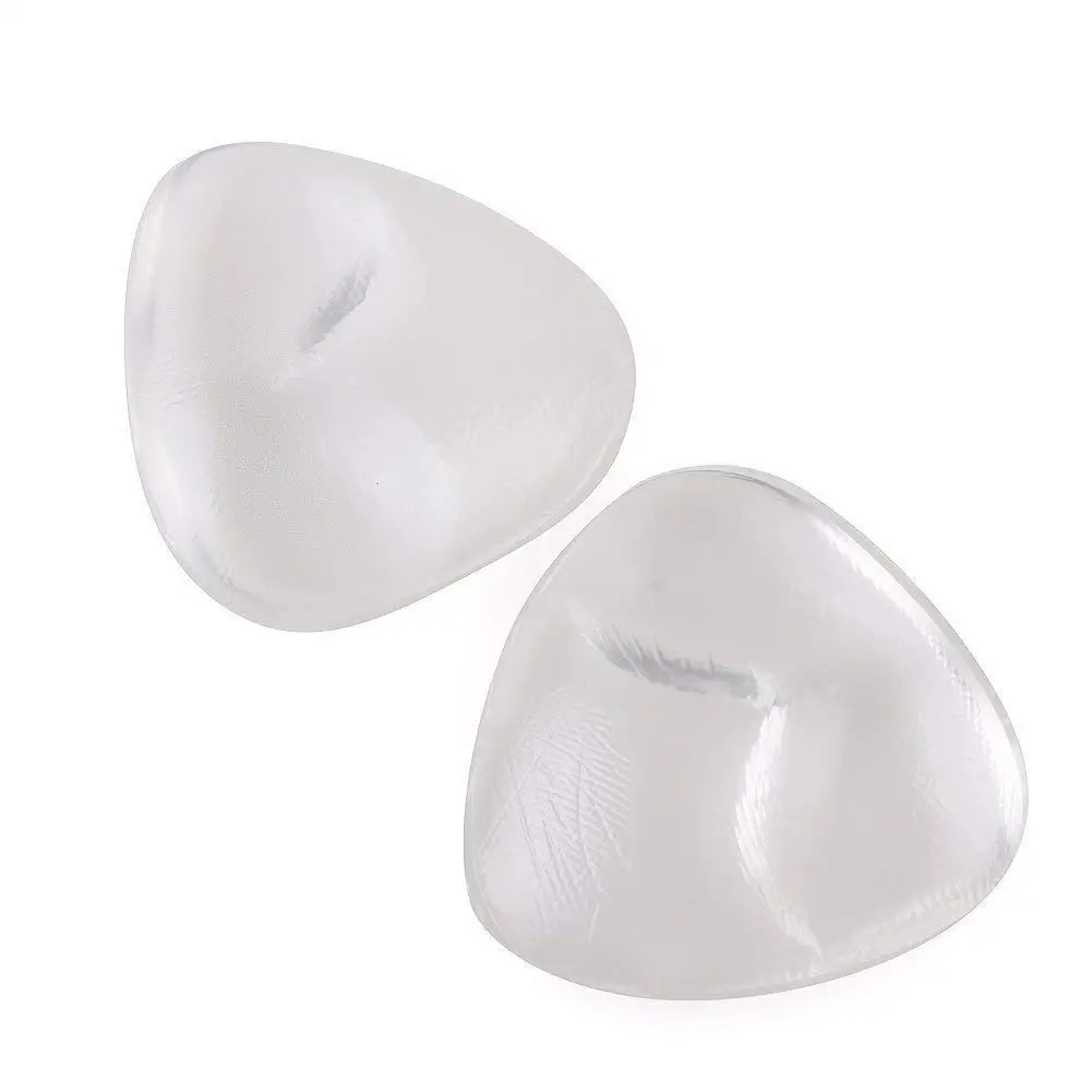 Buy Zcargel 3d Thicken Triangle Silicone Adhesive Inserts Bra Pads
