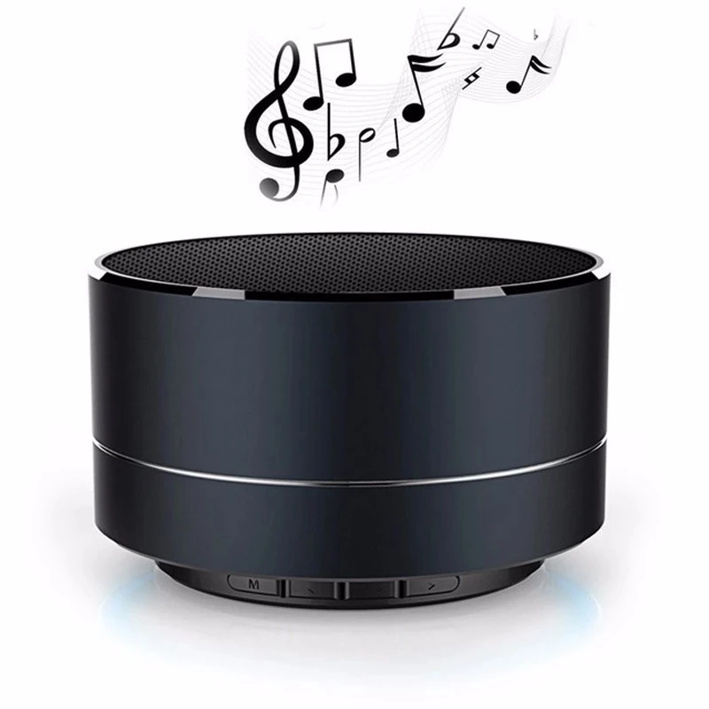 A10 Bluetooth speaker ,mini speaker bluetooth with led light ,led aluminum bluetooth speaker with TF Card christmas gift - ANKUX.COM