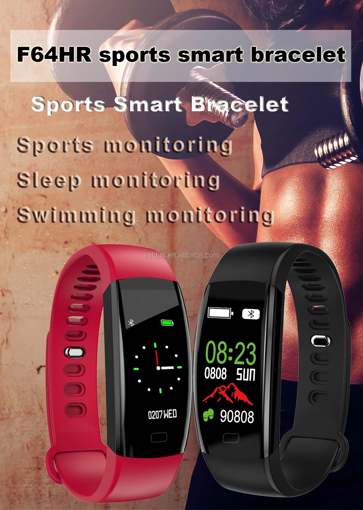 smartband f64hr