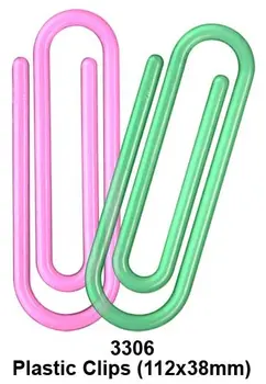 plastic paper clips